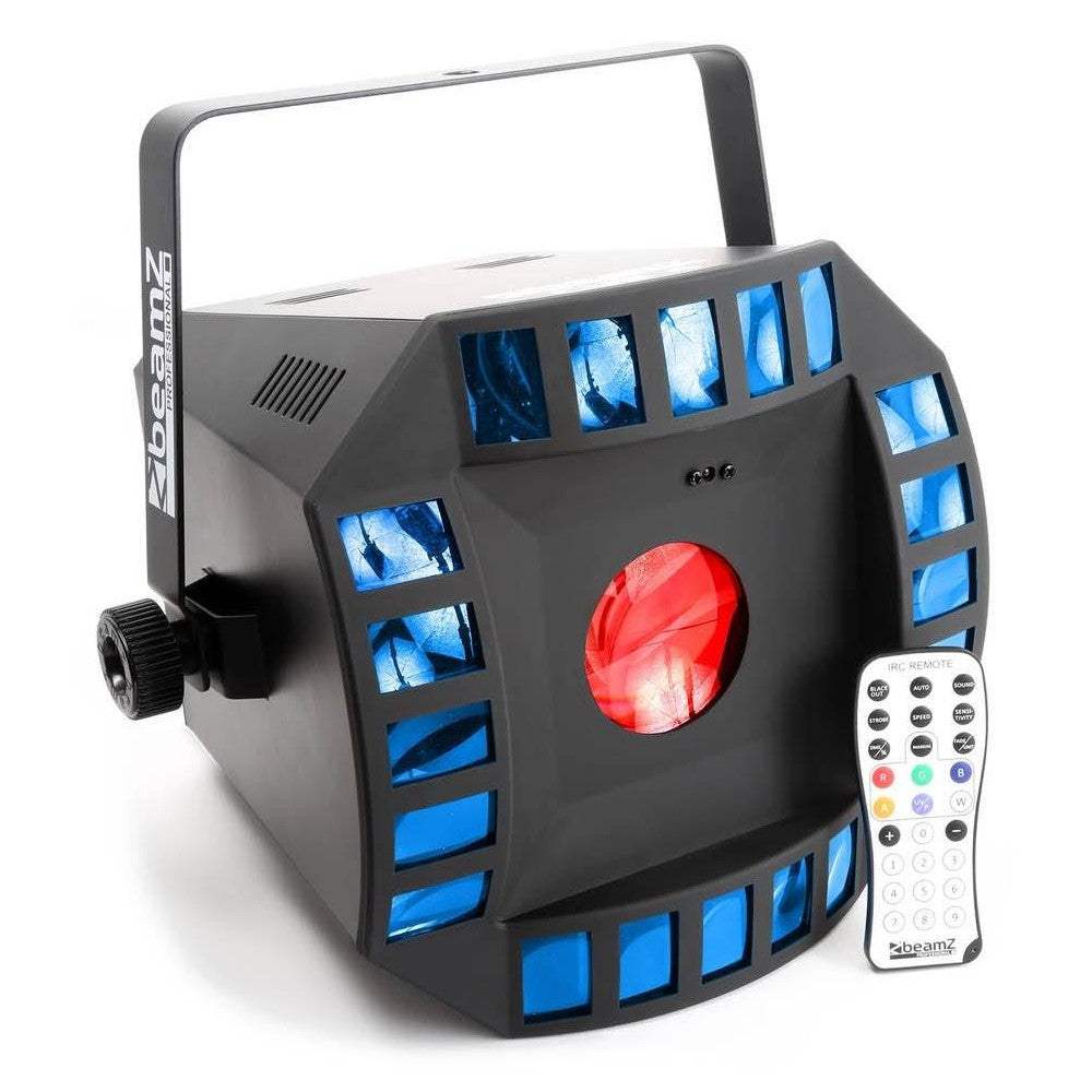 BeamZ LED Cub4 II 2x10W Quad+64RGB+ DMXIR
