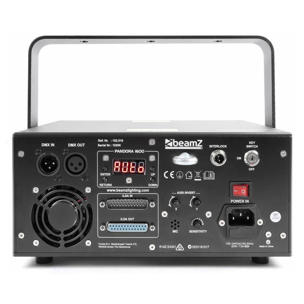 BeamZ Pandora 1600 TTL 123 RGB