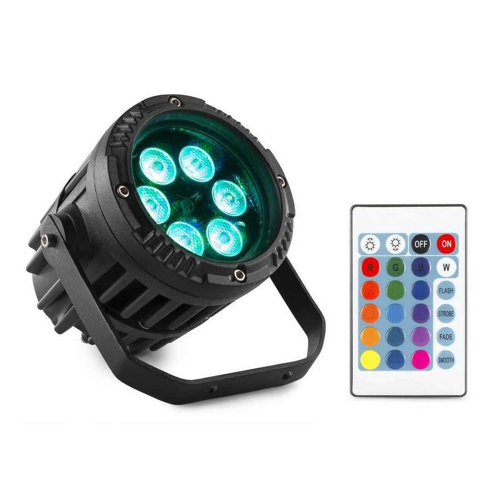 BeamZ BWA63 LED Alu117 IP65 6x3W RGB IP65