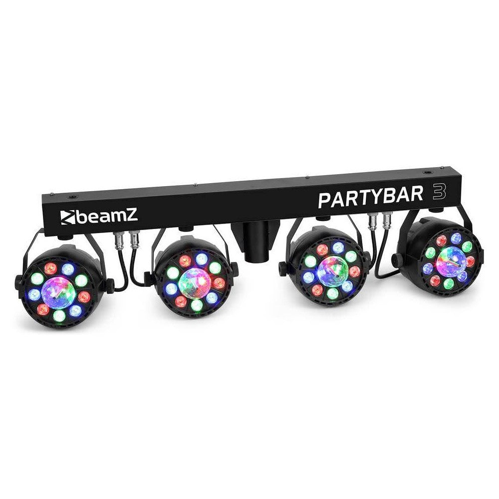 BeamZ PartyBar3 4PAR 9x1W RGB MagicBall