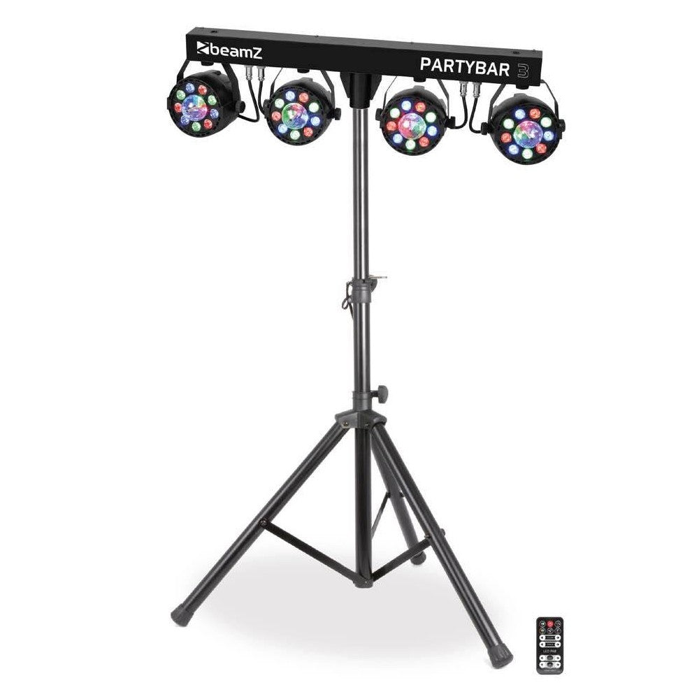 BeamZ PartyBar3 4PAR 9x1W RGB MagicBall