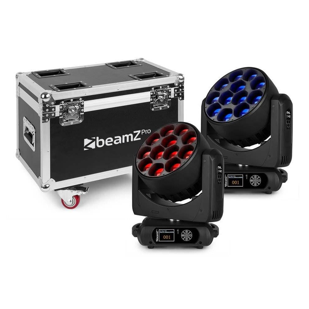 BeamZ MHL1240 Mov Head Zoom 12x40W 2p FC