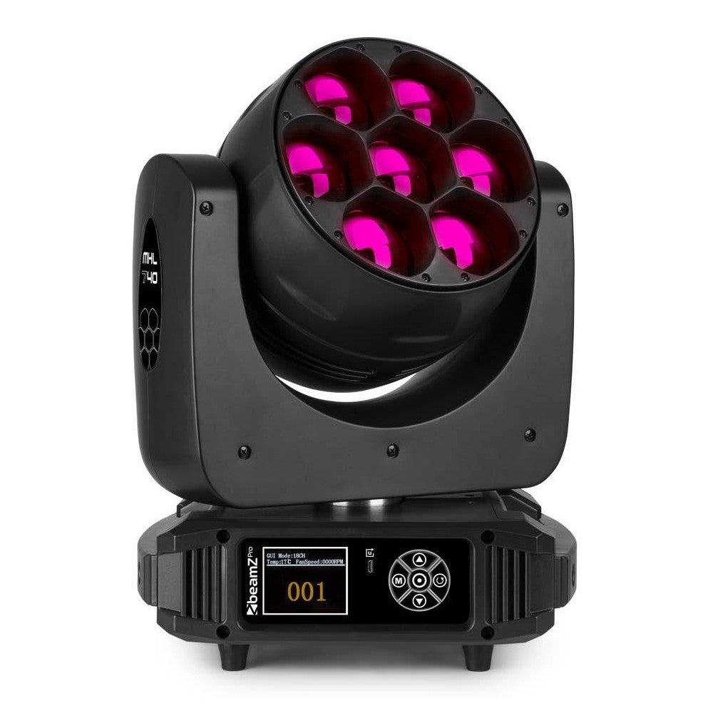 BEAMZ MHL740 2PCS IN FC Kit completo di 2 teste mobili MHL740