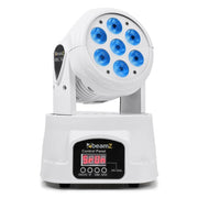 BeamZ MHL74 Wash 7x10W QUAD 12ch DMX WHITE