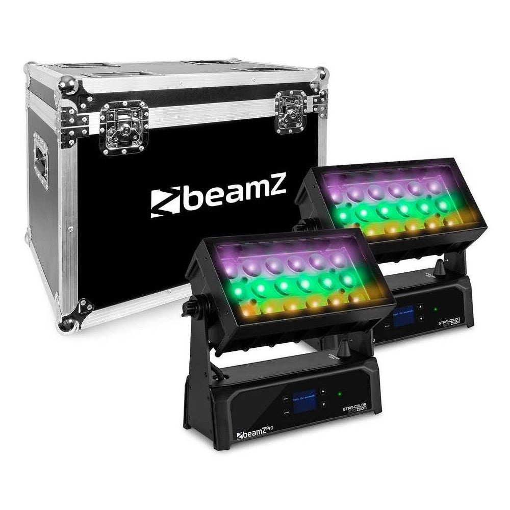 BeamZ StarColor270Z WashZoom18x15W 2pc FC