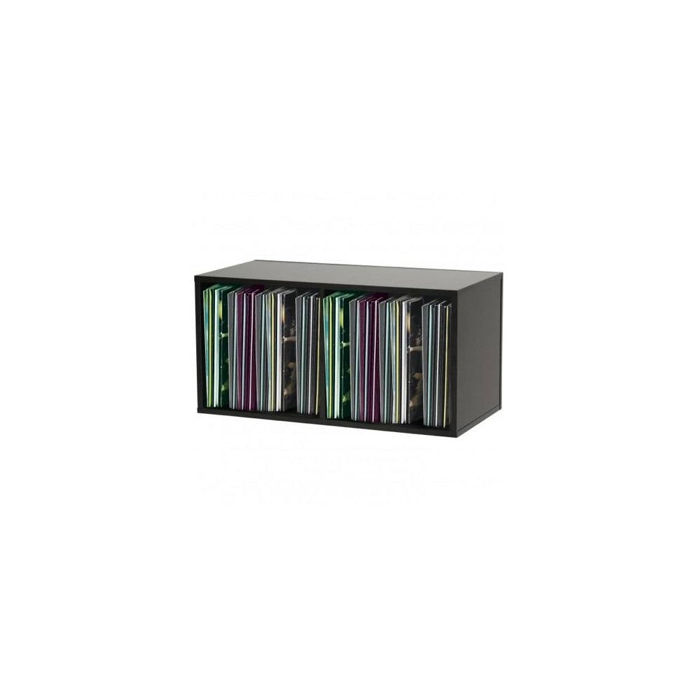 GLORIOUS RECORD BOX 230 BLACK Raccoglitore per 230 vinili da 12”