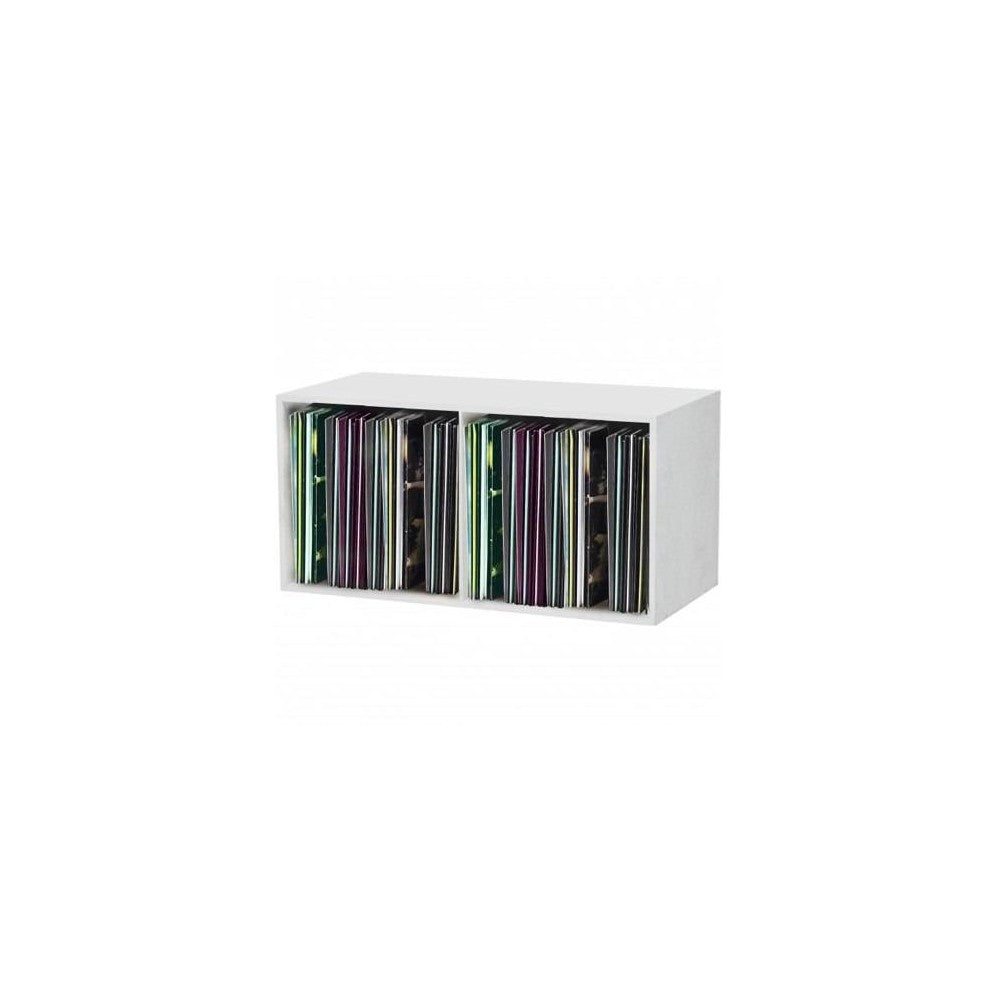 GLORIOUS RECORD BOX 230 WHITE Raccoglitore per 230 vinili da 12”