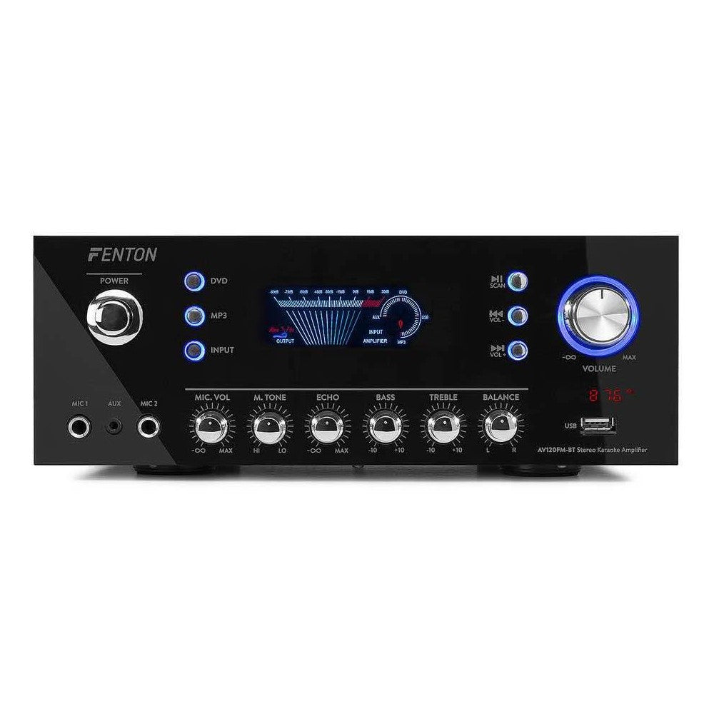 FENTON AV120FM-BT Amplificatore HIFI con Bluetooth