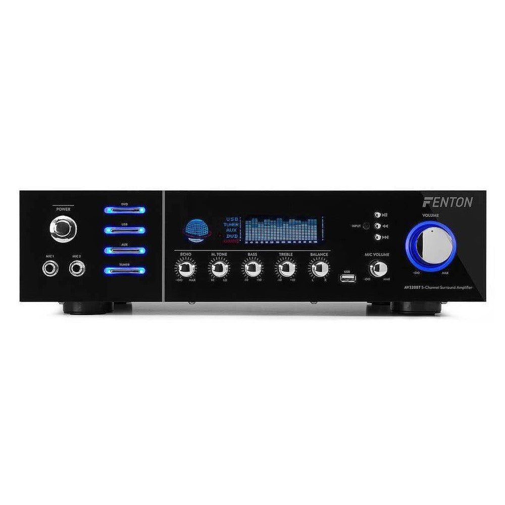 FENTON AV320BT Amplificatore surround a 5 canali