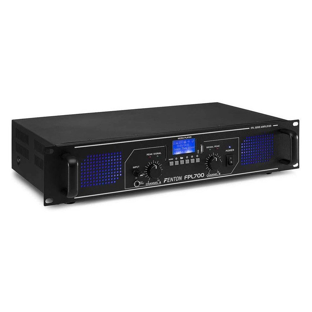 Fenton FPL700 Digital Amplifier BT MP3 LED EQ