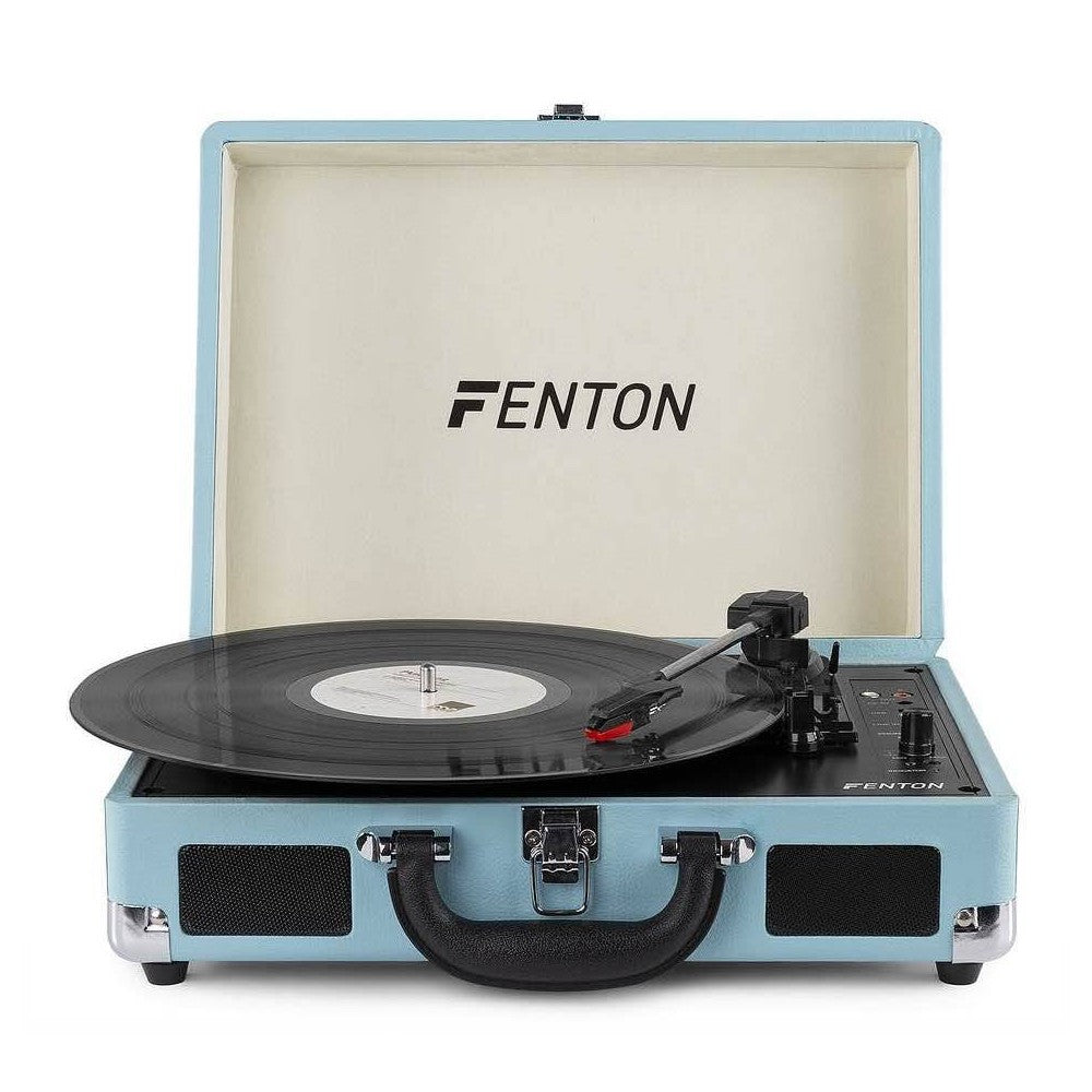 Fenton RP115 BT Record Player BLUE