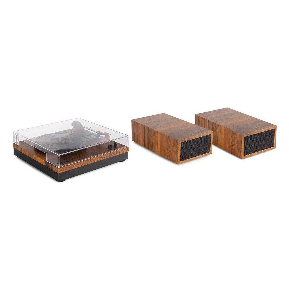 Fenton RP165 Record Player+Sp.BT Wood