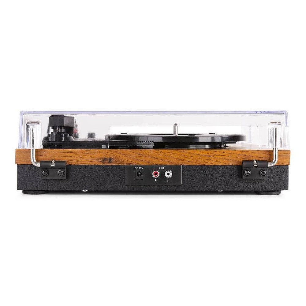 Tocadiscos Fenton RP165+Altavoz BT Madera