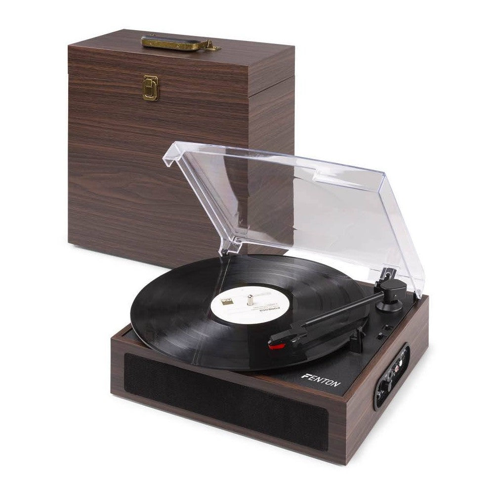 Fenton RP170D Record Player+Case Darkwood