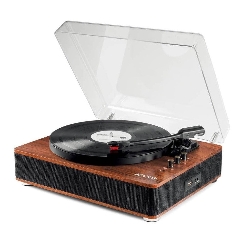 Fenton RP162D Record Player HQ BT DarkWood