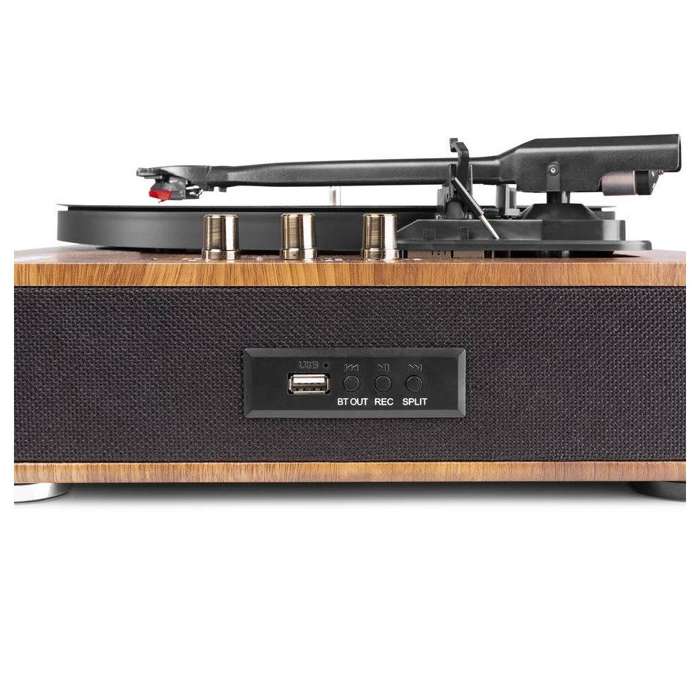 Tocadiscos Fenton RP162 HQ BT Madera Nogal