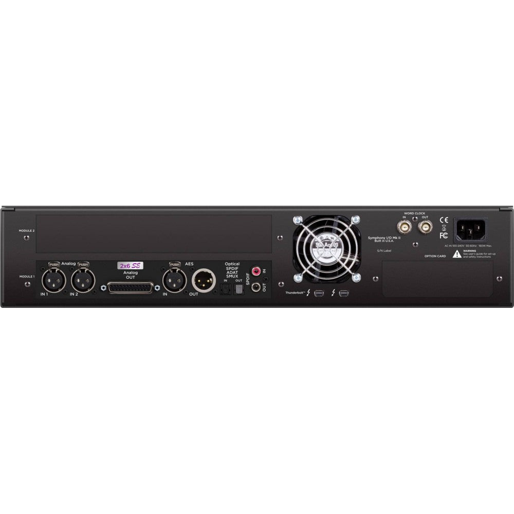 APOGEE SYMPHONY I/O MK II 2X6 SE THUNDERBOLT