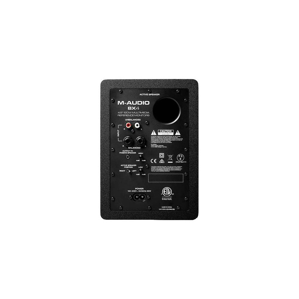 M-AUDIO BX4 Monitor de estudio de 4,5"