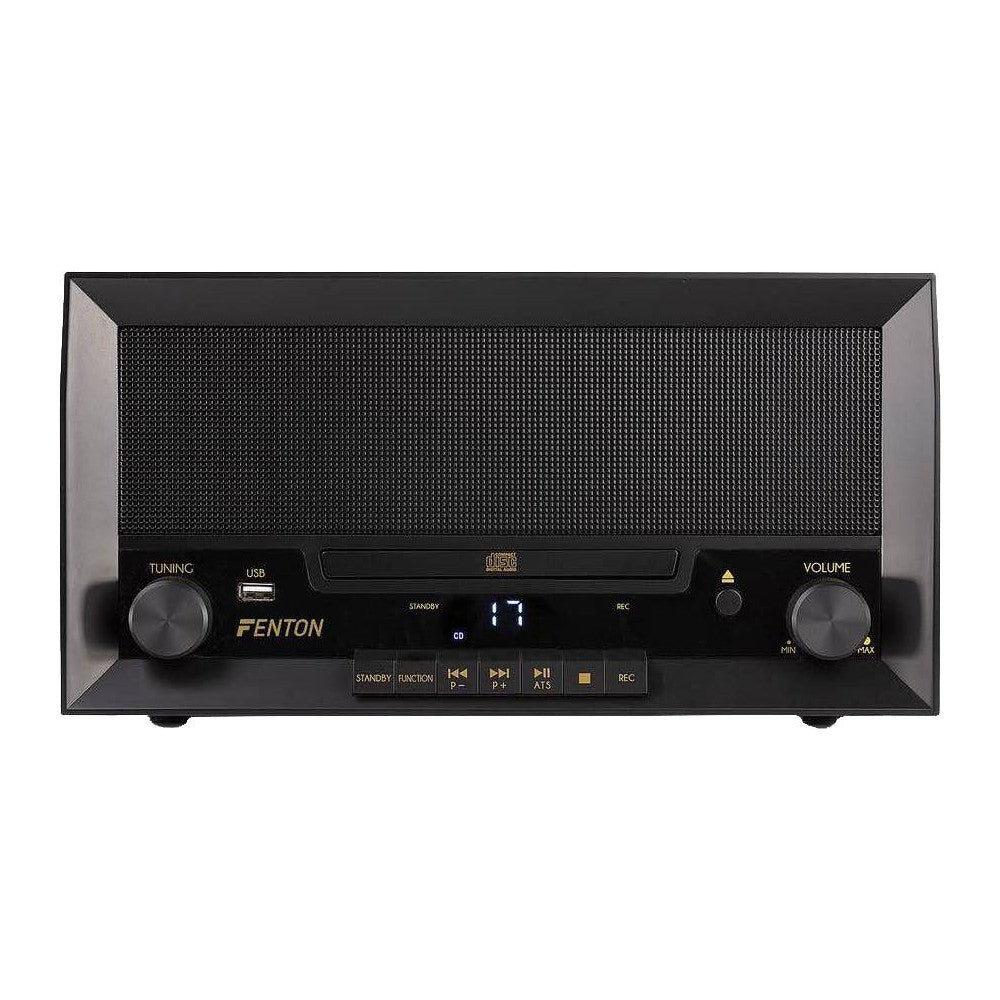 FENTON RP135W 60s Style Belt-Drive Turntable