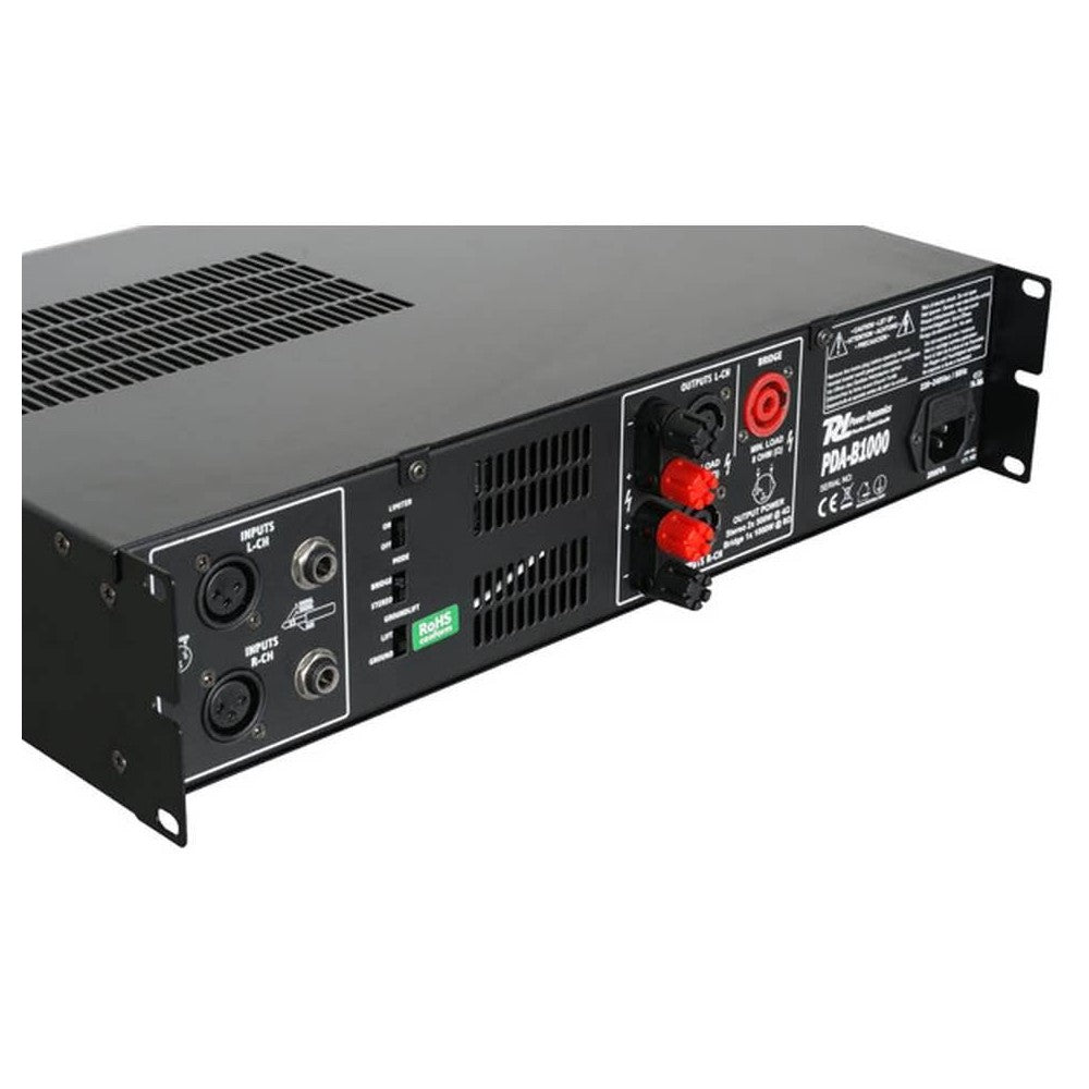 Power Dynamics PowerDyn, PDA-B1000 Prof. Amp.