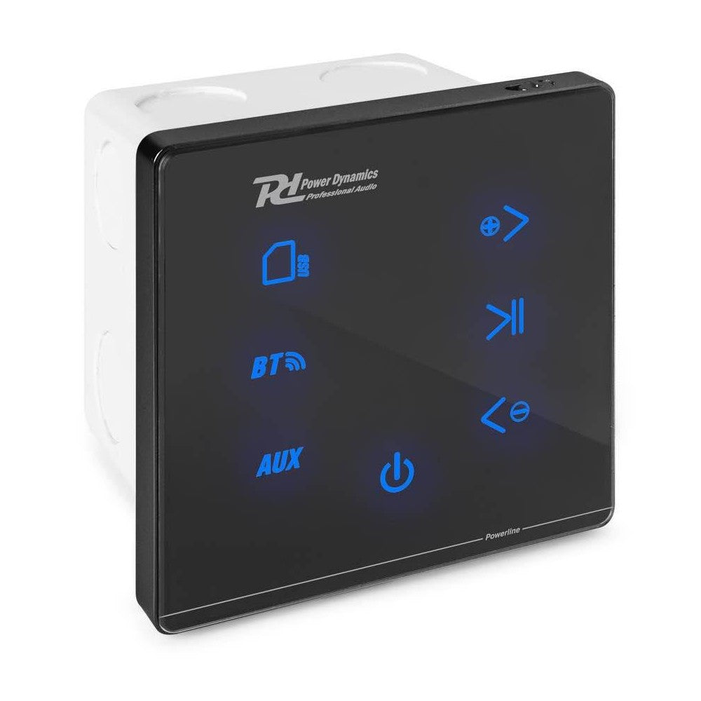Power Dynamics Powerline A100B 4x25W Amplificador BT Negro