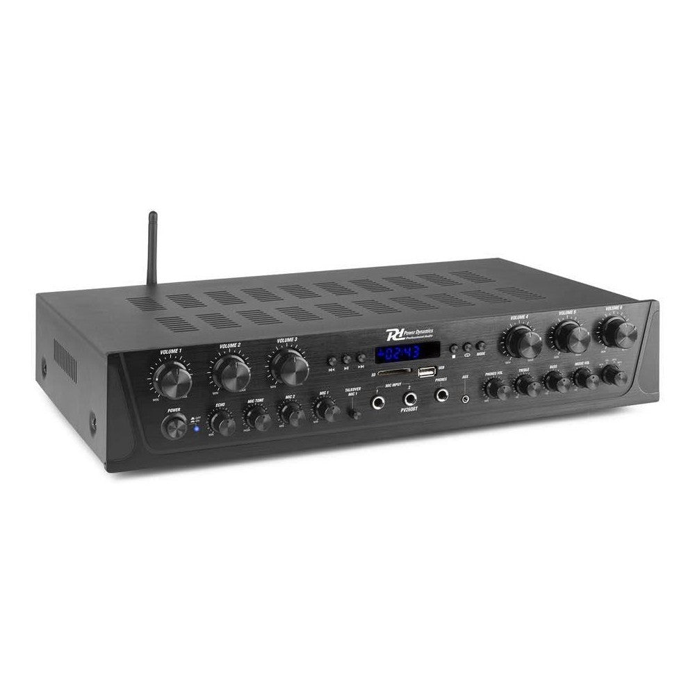 Power Dynamics PV260BT 6CH Amplificador 6x100W BT