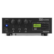 Power Dynamics PDV040 40W/100V-12V MP3 amplifier