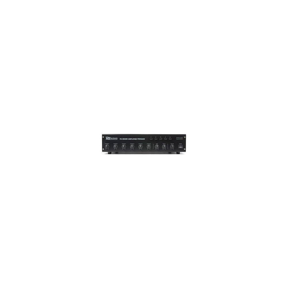 Power Dynamics PDV060Z 60W/100V 4 zone amplifer