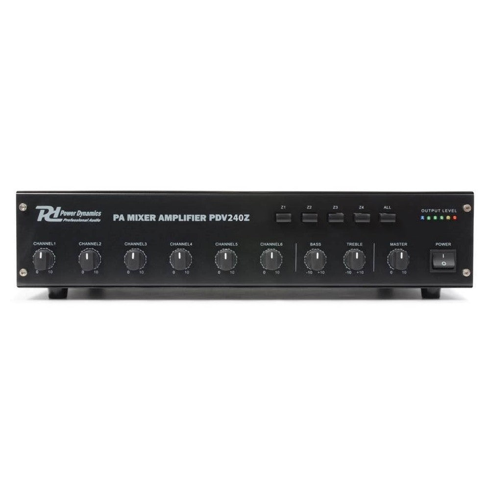 Power Dynamics PDV240Z 240W/100V 4-zone amplifier