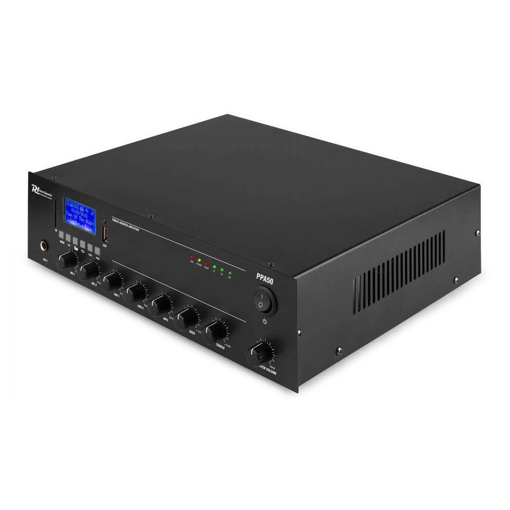 Power Dynamics PPA50 50W/100V BT Amplifier