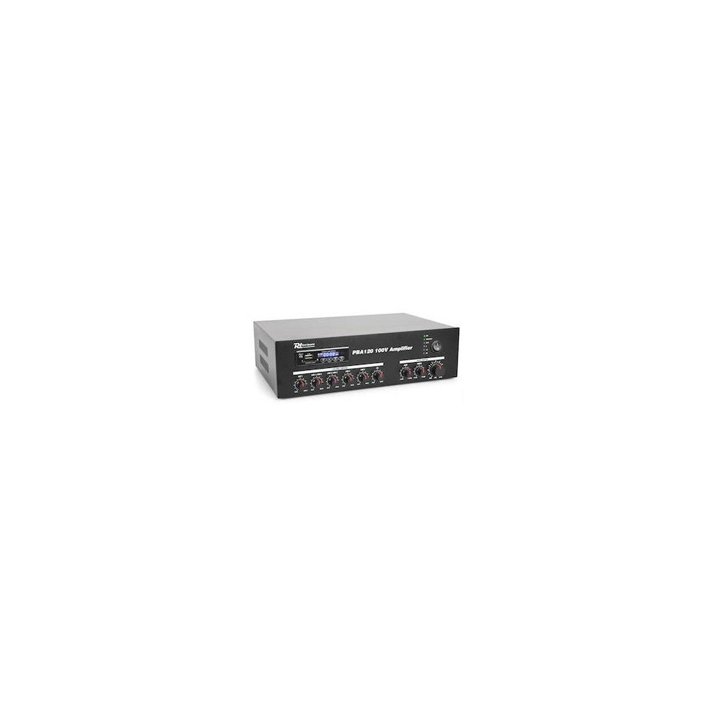 Power Dynamics PBA120 100V Amplifier 120W USB/MP3/