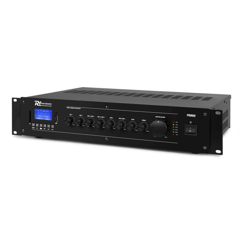 Power Dynamics PRM60 60W/100V Amplifier