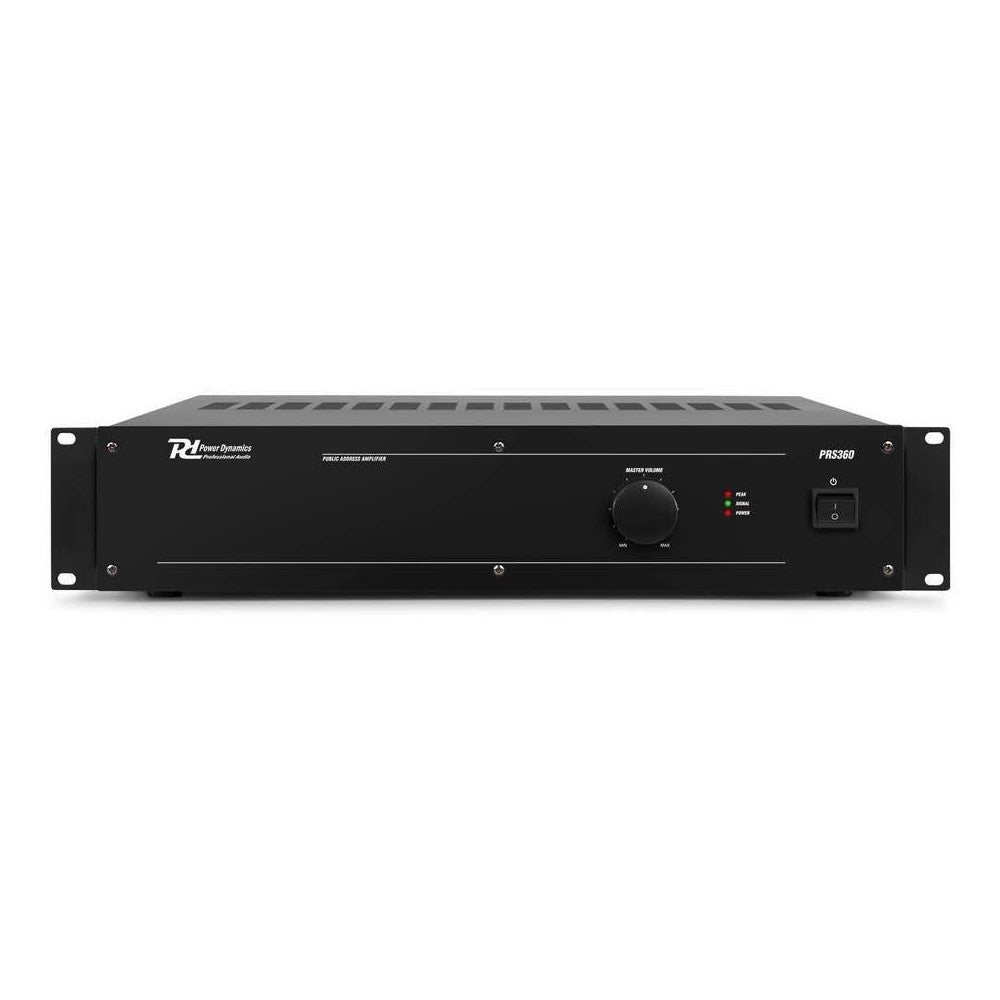 Power Dynamics PRS360 100V Slave Amplifier 360W
