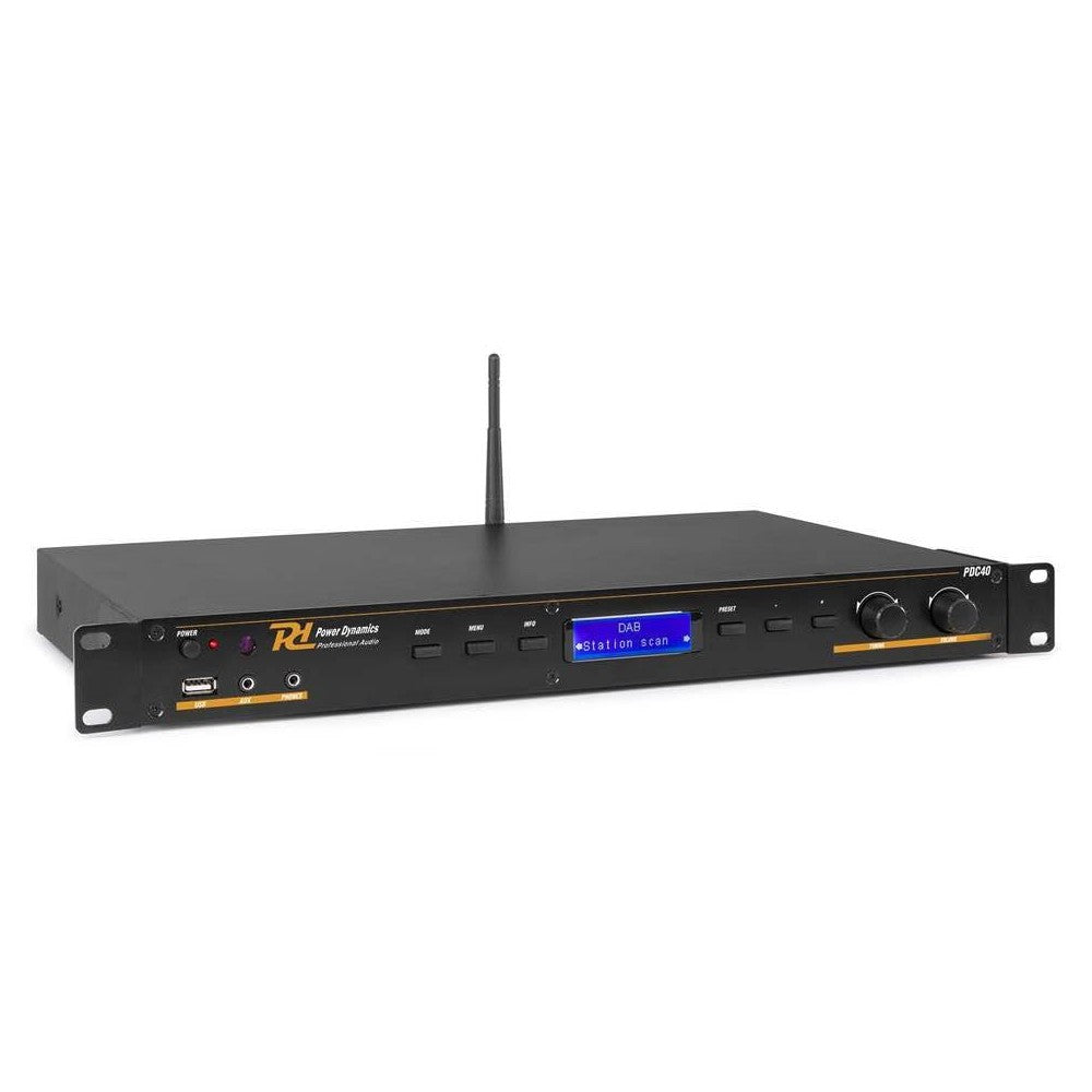 Power Dynamics PDC40 Lettore MP3 e Sintonizzatore DAB+/FM