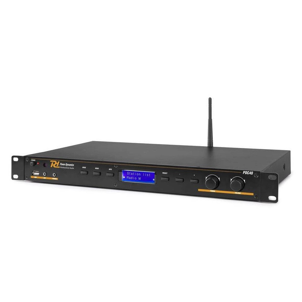 Power Dynamics PDC40 Lettore MP3 e Sintonizzatore DAB+/FM