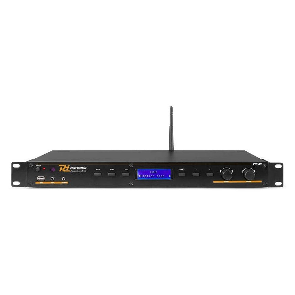 Power Dynamics PDC40 Lettore MP3 e Sintonizzatore DAB+/FM