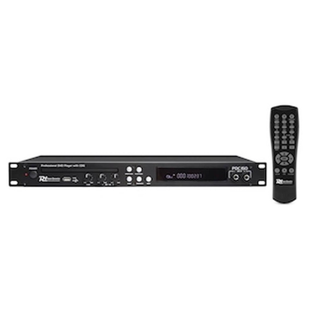 Power Dynamics PDC150 19" Lettore DVD/CD con Telecomando