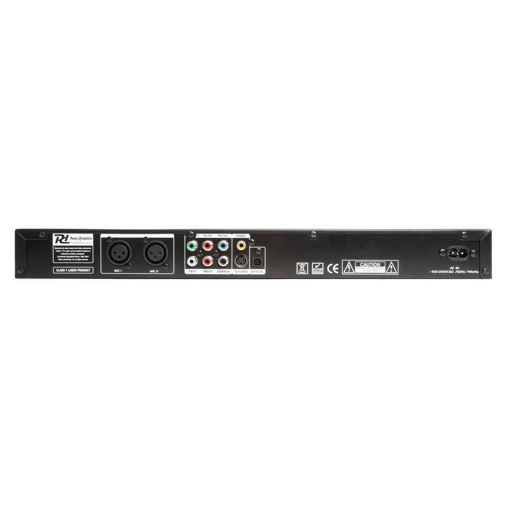 Power Dynamics PDC150 19" DVD/CD Player with Remote Control