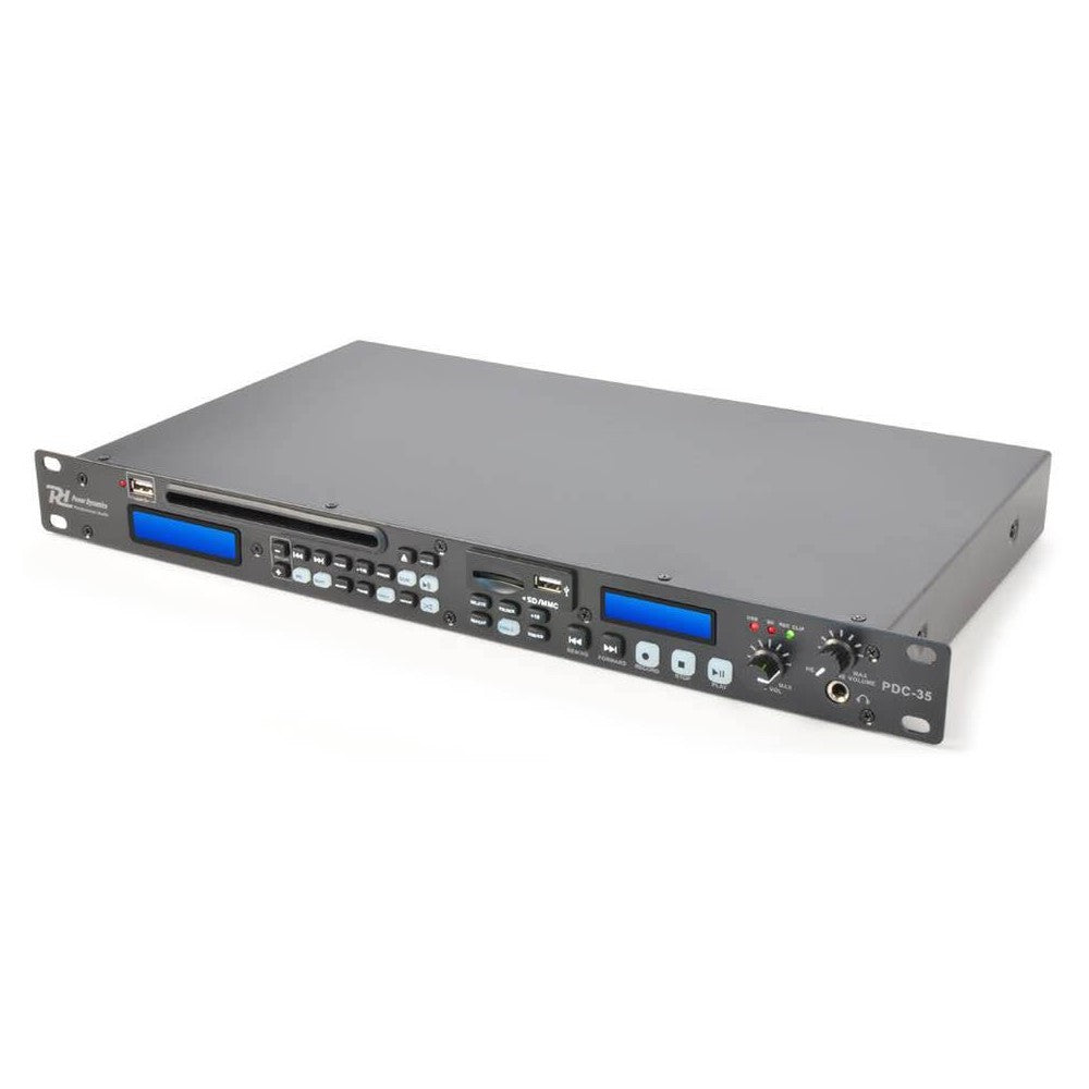 Power Dynamics PDC-35 Digital Recorder, CD/USB/SD