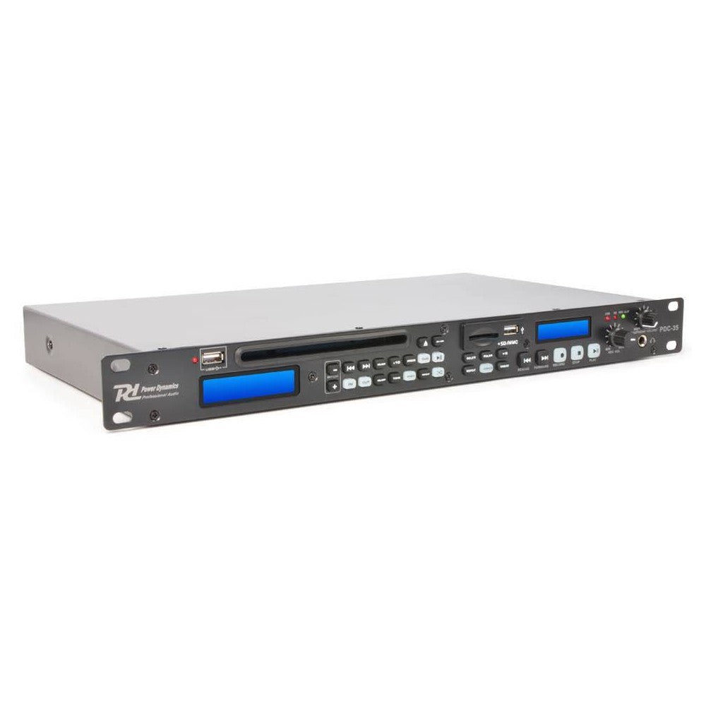 Grabador digital Power Dynamics PDC-35, CD/USB/SD
