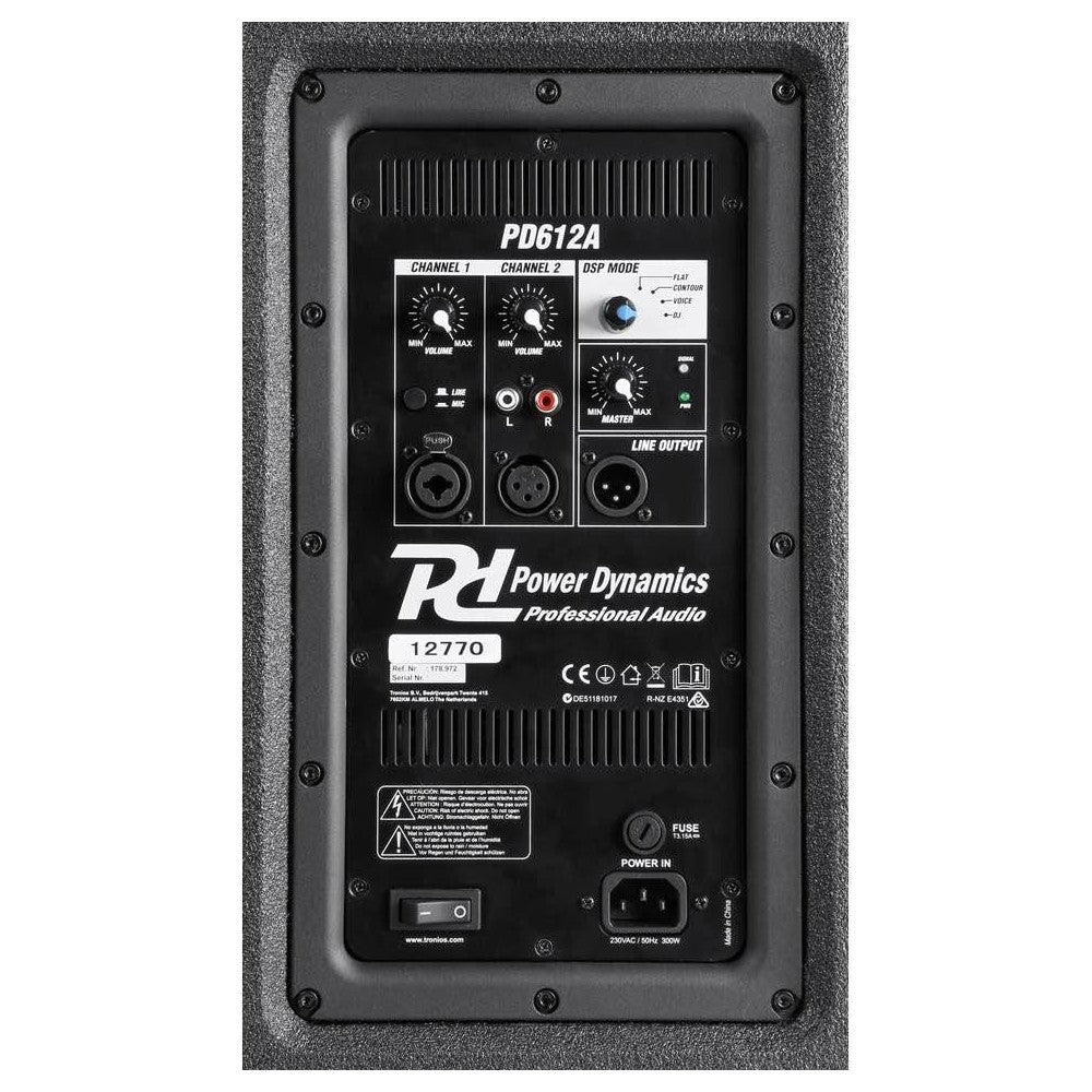 Power Dynamics PD612A PD. Speak Act.12" 400W DSP