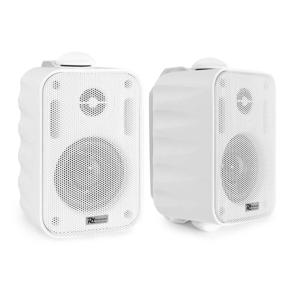 Power Dynamics BGO30V Juego de Altavoces de 3" y 60W IP56 Blancos