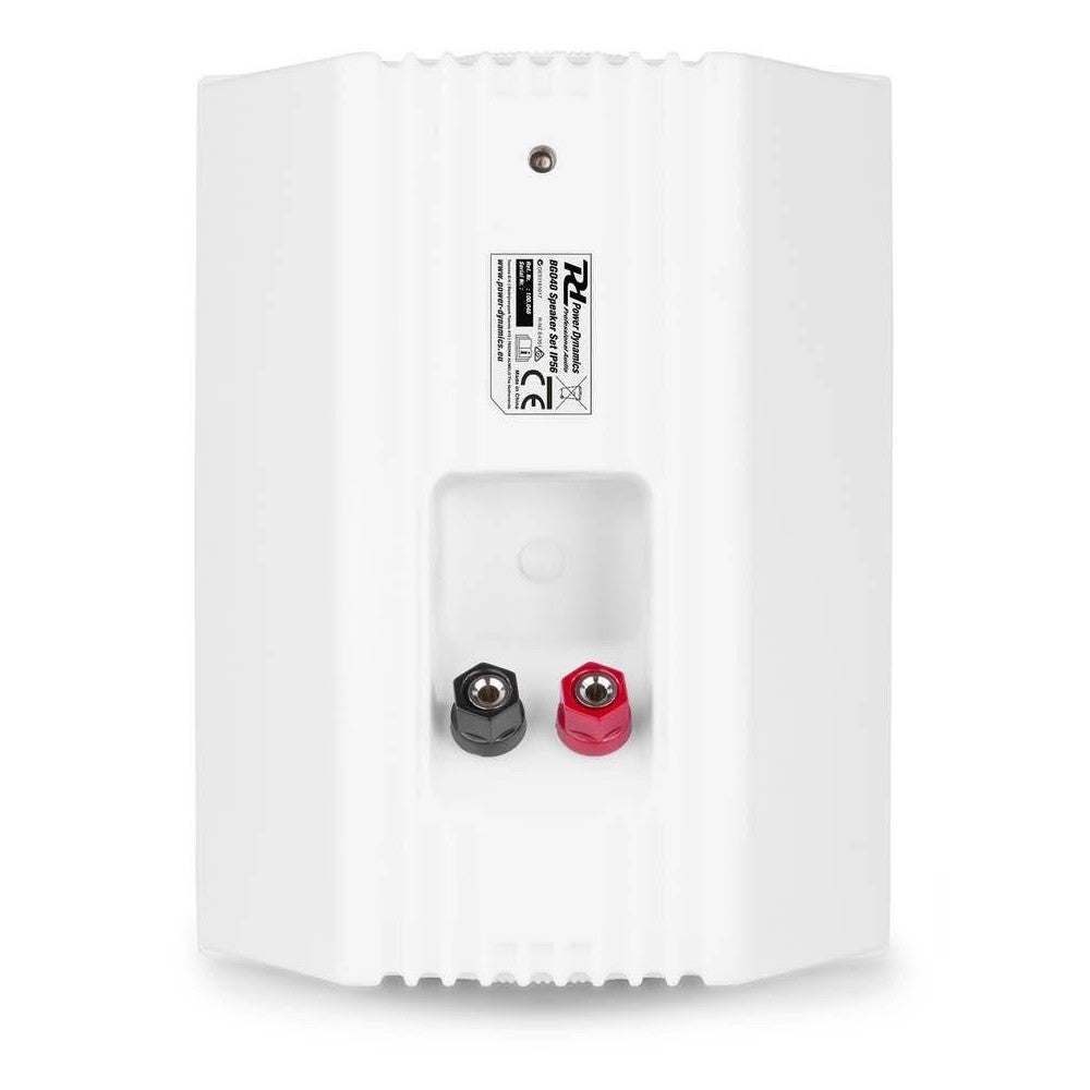 Power Dynamics BGO40V Set di Diffusori 4" 100W IP56 Bianchi