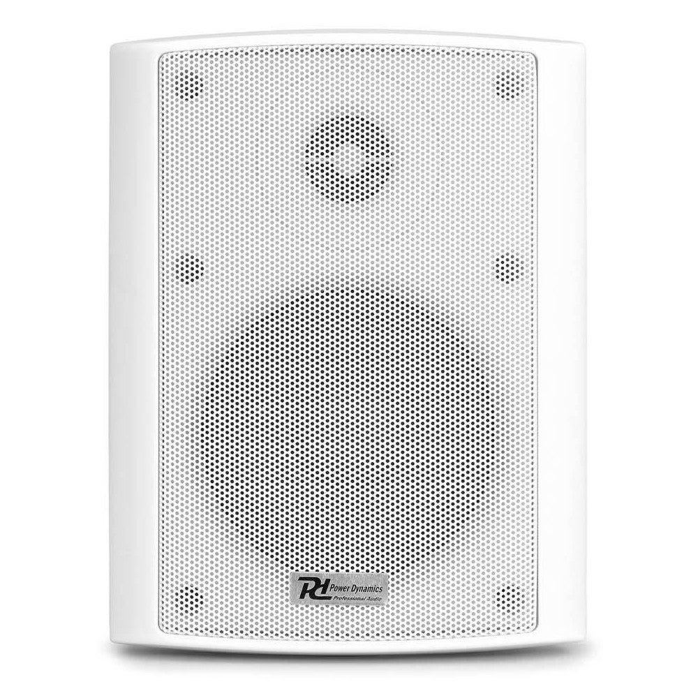 Power Dynamics WS40A Speaker Set Active 4" IPX5 Wifi+BT White