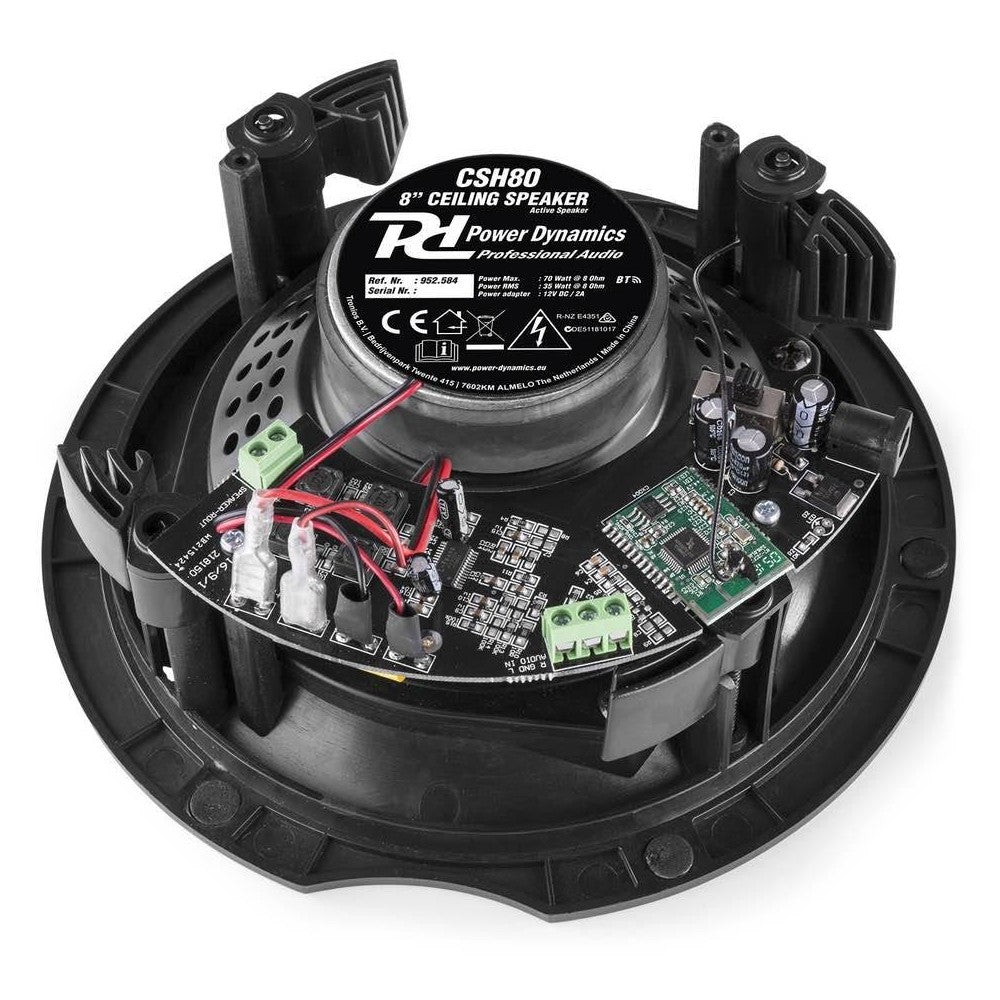 Power Dynamics CSH80 Ampl.Ceil.Cx.Sp.Set BT 8,0"