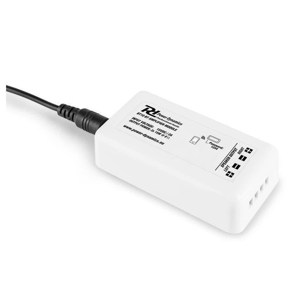 Power Dynamics BT10 Amplificador de audio 2x15W BT