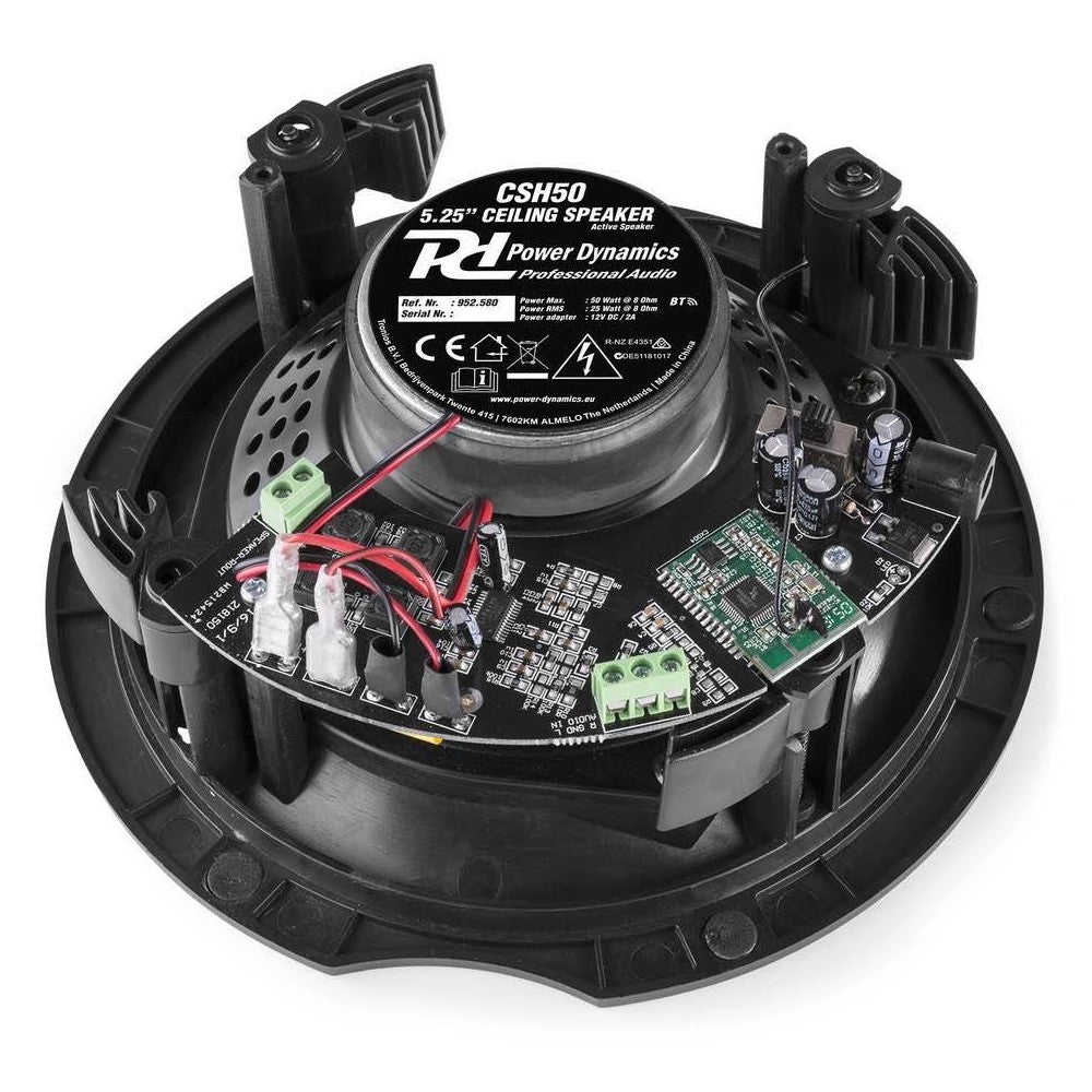 Power Dynamics CSH50 Ampl.Techo.Cx.Sp.Set BT 5,25"