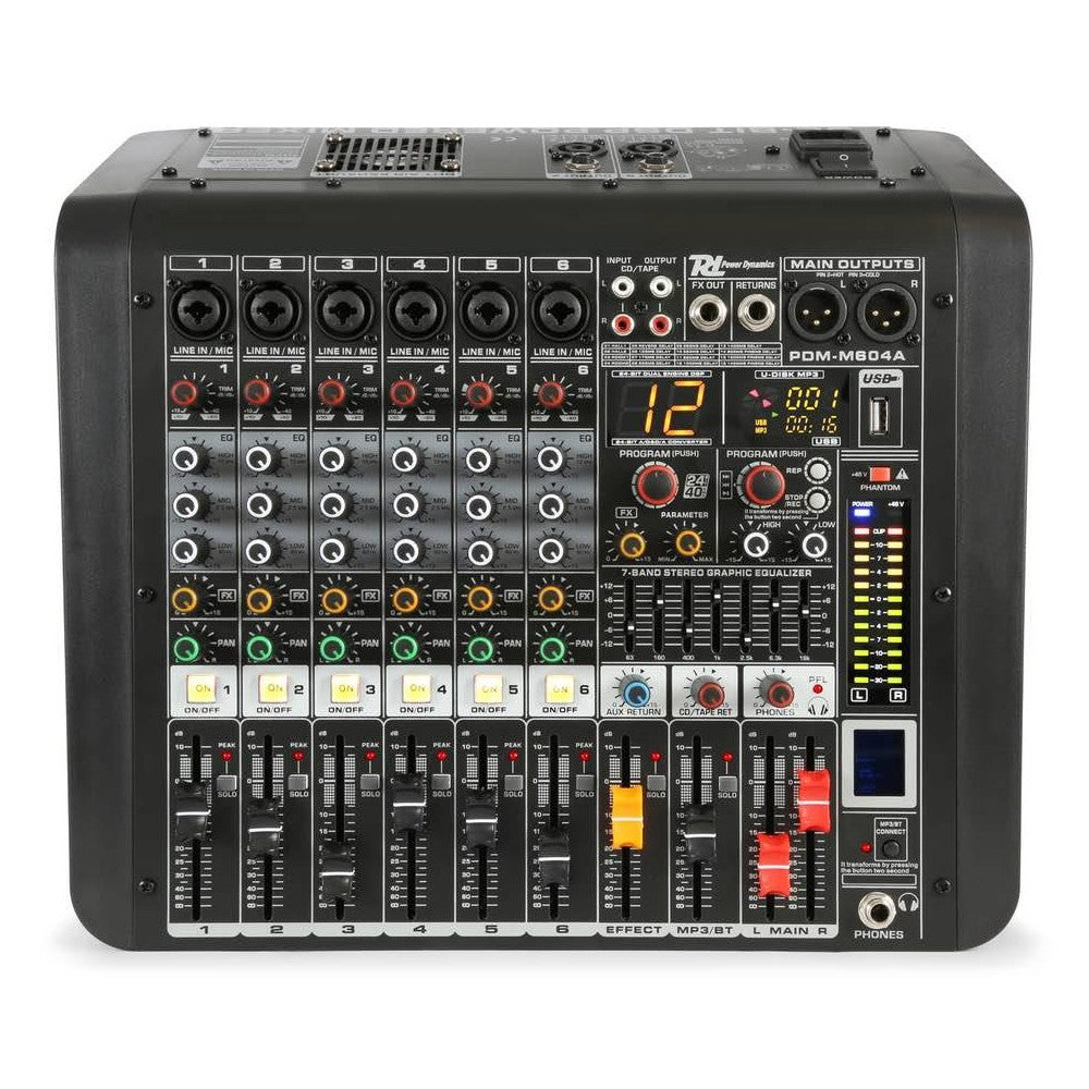 Power Dynamics PDM-M604A Music Mix 6ch.16DSP/BT/MP