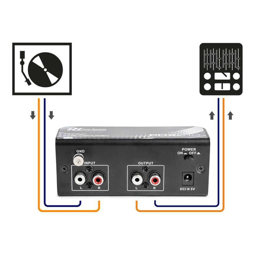 Power Dynamics PDX010 Preamplificatore Phono
