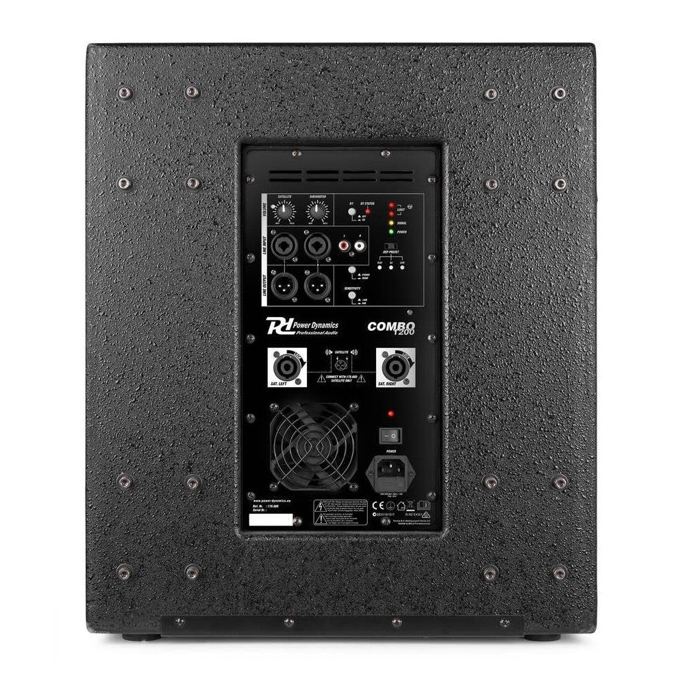 Power Dynamics PD ComboSet 1200 12"Sub.DSP+6.5Tops
